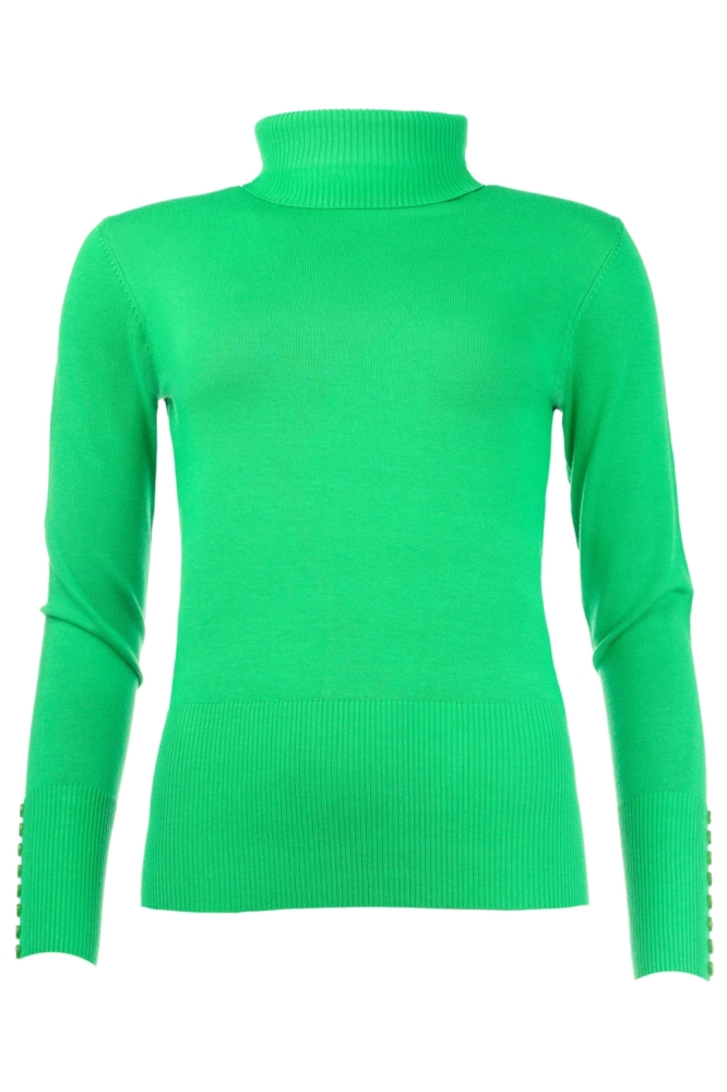 NED groene dames trui | Vooraanzicht