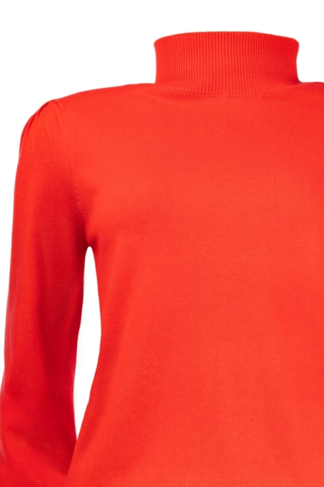 NED rode dames trui | Close up