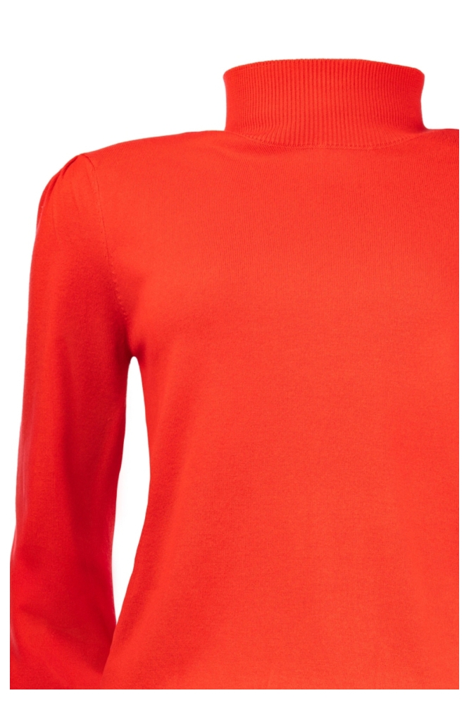 NED rode dames trui | Close up