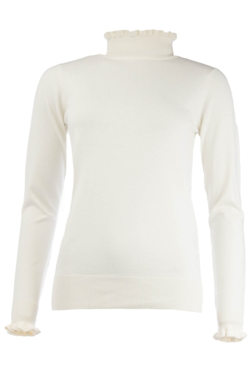 NED RUFFLE LS RMB BREI 25W1 U106 16 01 ecru