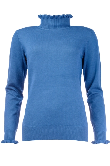 NED RUFFLE LS RMB BREI 25W1 U106 16 373 navy peony