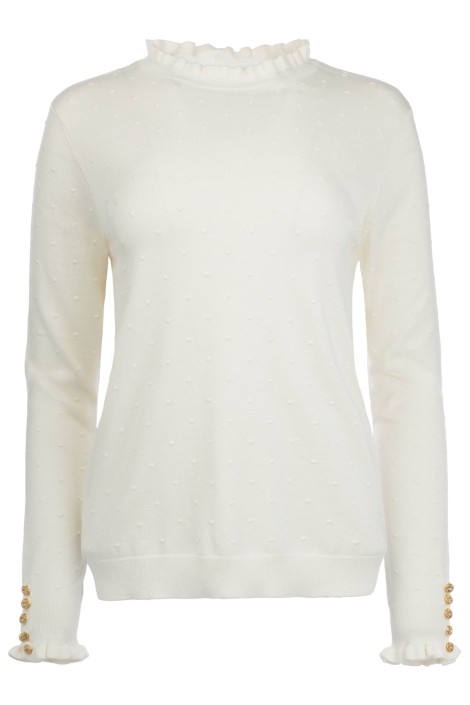 NED ecru dames trui | Vooraanzicht