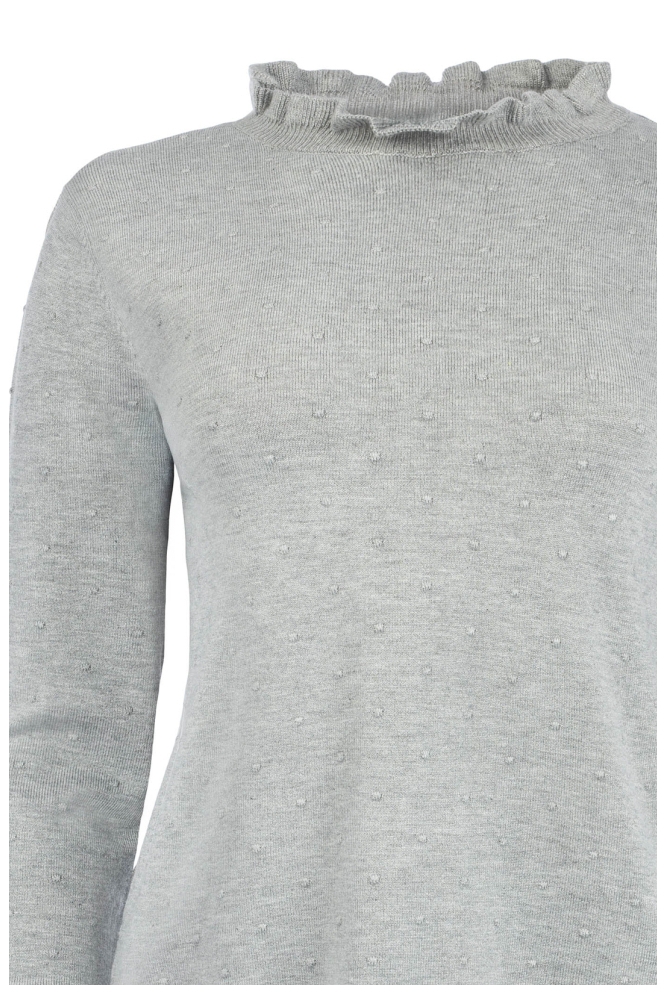 NED grijze dames trui | Close up