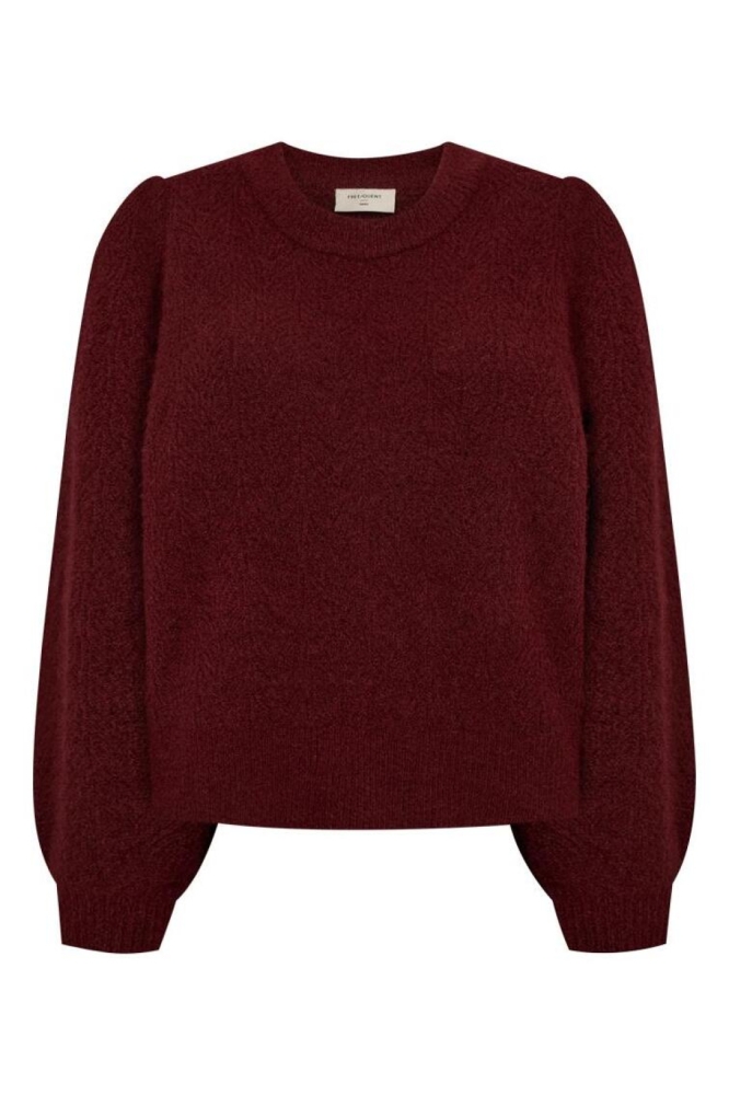 Freequent bordeaux dames trui | 