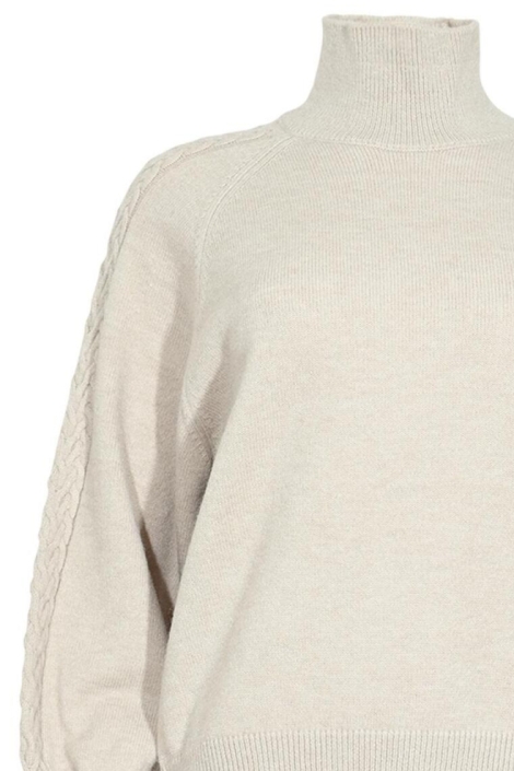 Maicazz beige dames trui | Close up
