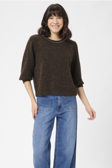 Kaffe Trui KAMERIDITH PULLOVER 10509262 191111 Black Coffee