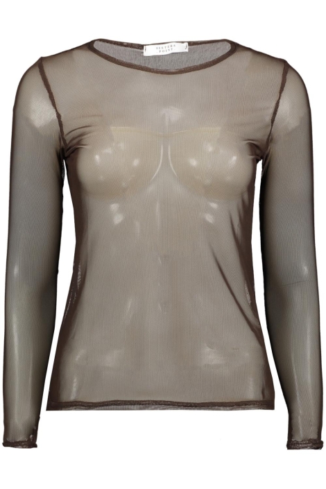 SisterS point bruine dames t-shirt | Vooraanzicht