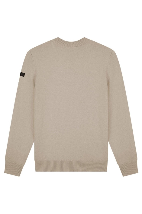 Malelions zwarte heren trui | Achteraanzicht