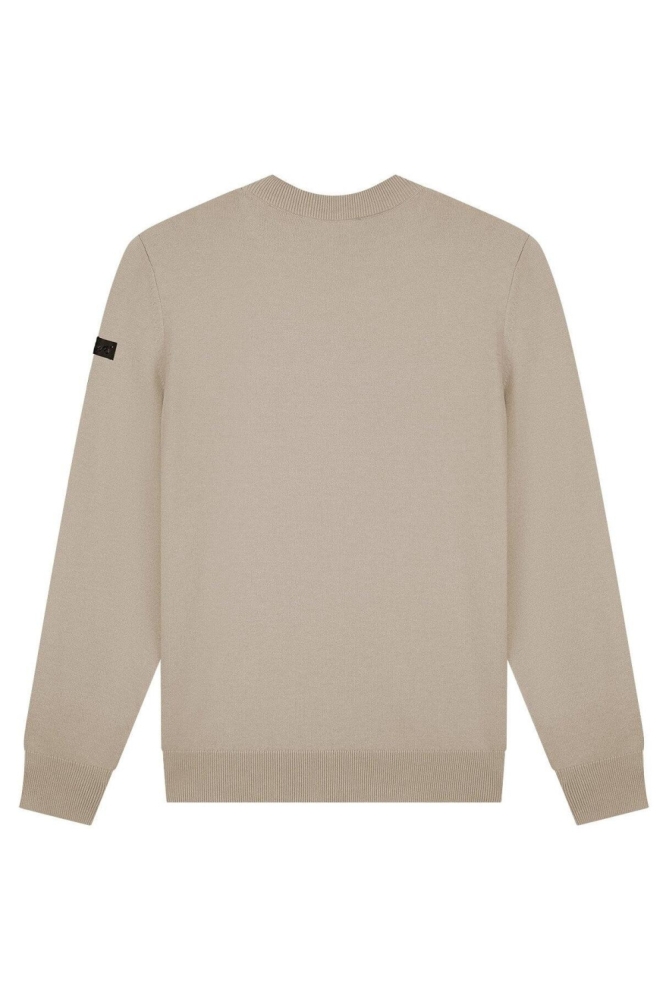 Malelions zwarte heren trui | Achteraanzicht