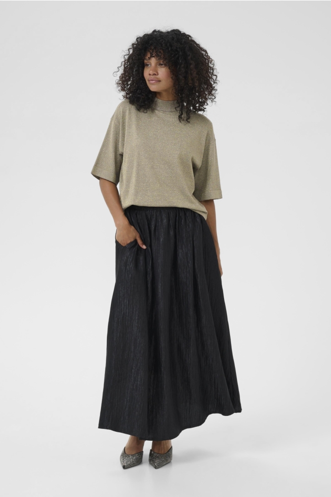 Kaffe groene dames trui | Model