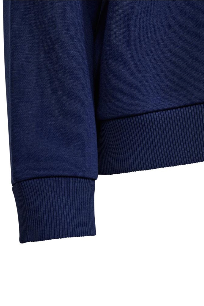 Freequent blauwe dames sweater | Close up