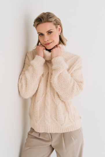 Maicazz RESAH PULLOVER WI25 70 214 SAND