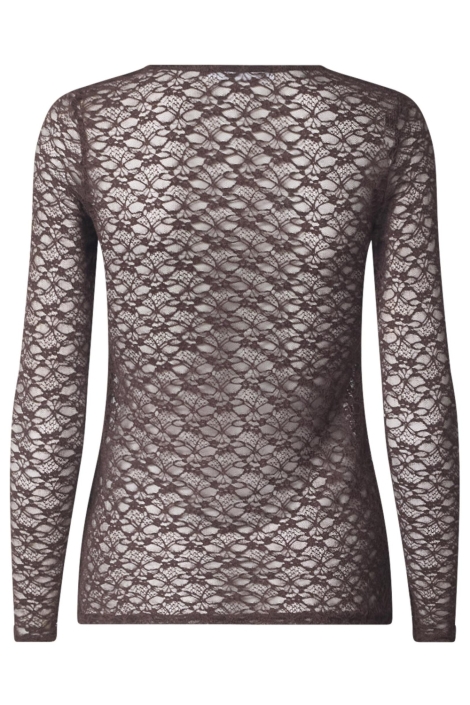 SisterS point bruine dames t-shirt | Achteraanzicht