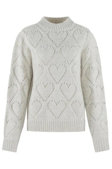 C&S The Label Trui KIKI KNIT PULLOVER 25WFOC26 014 SAND