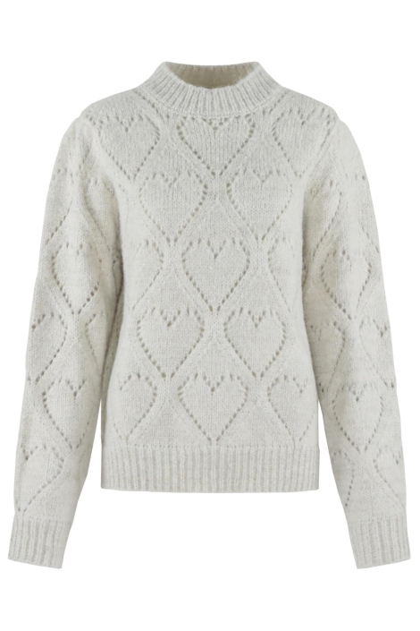 C&S The Label beige dames trui | Vooraanzicht