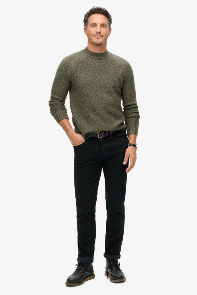 Superdry groene heren trui | Model