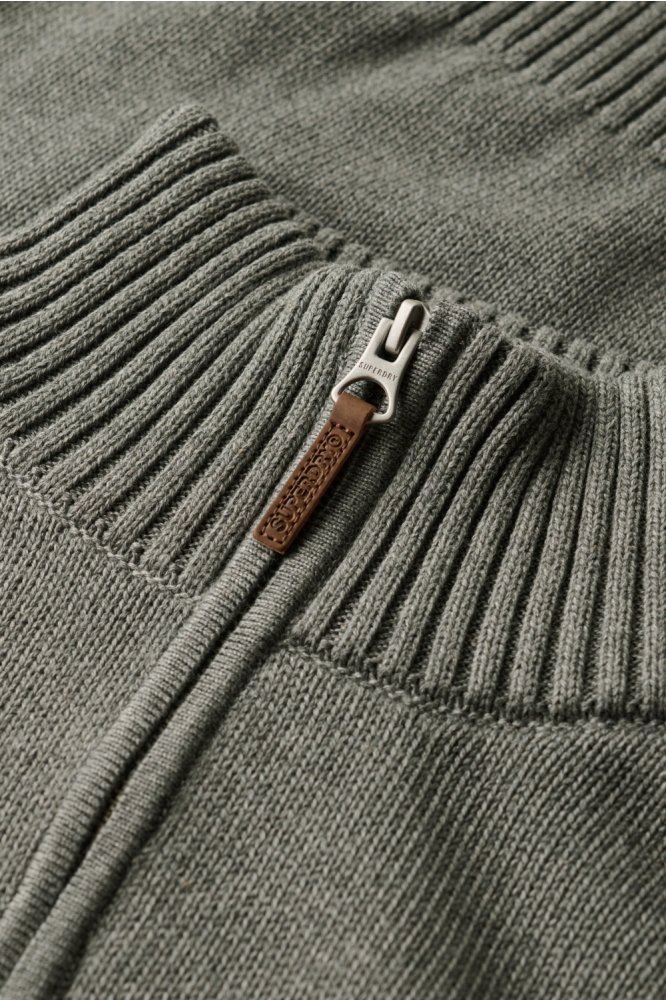 Superdry grijze heren trui | Kleurstaal