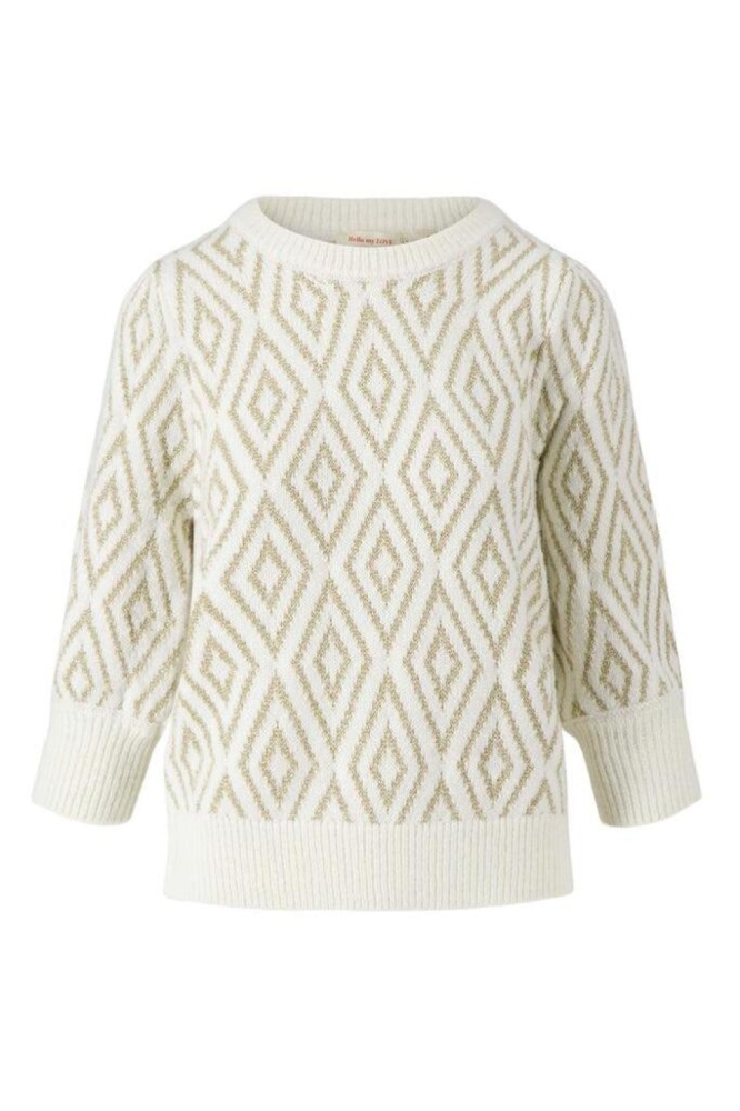 Zusss beige dames trui | Vooraanzicht