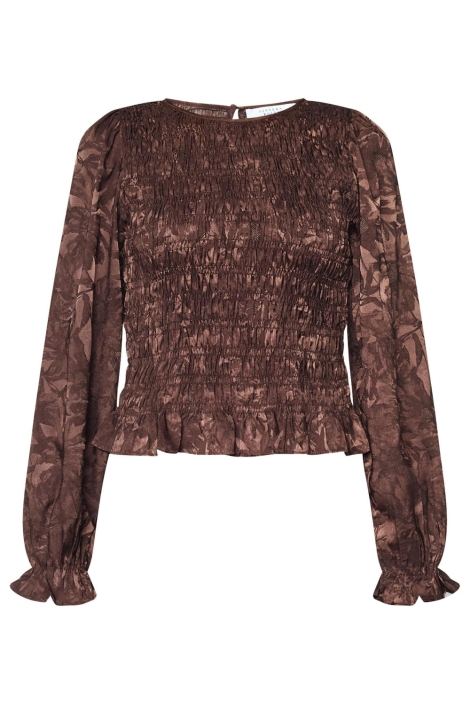 SisterS point bruine dames blouse | Vooraanzicht