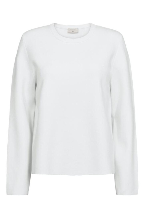 Freequent witte dames trui | Vooraanzicht