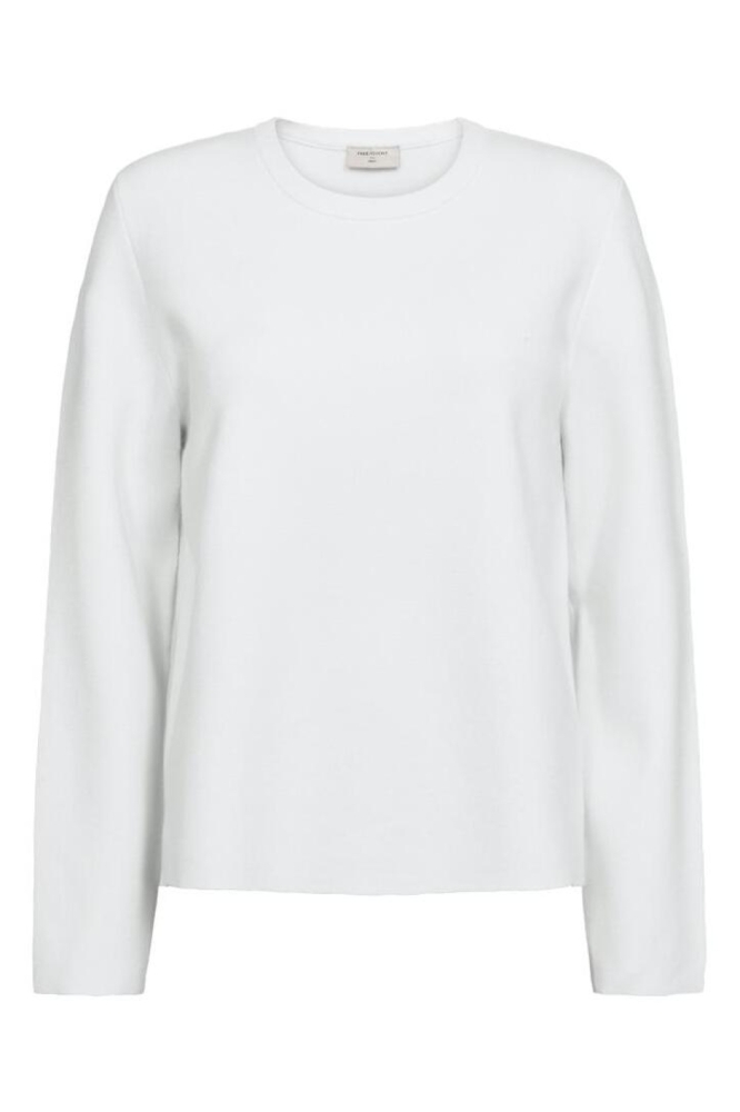 Freequent witte dames trui | Vooraanzicht