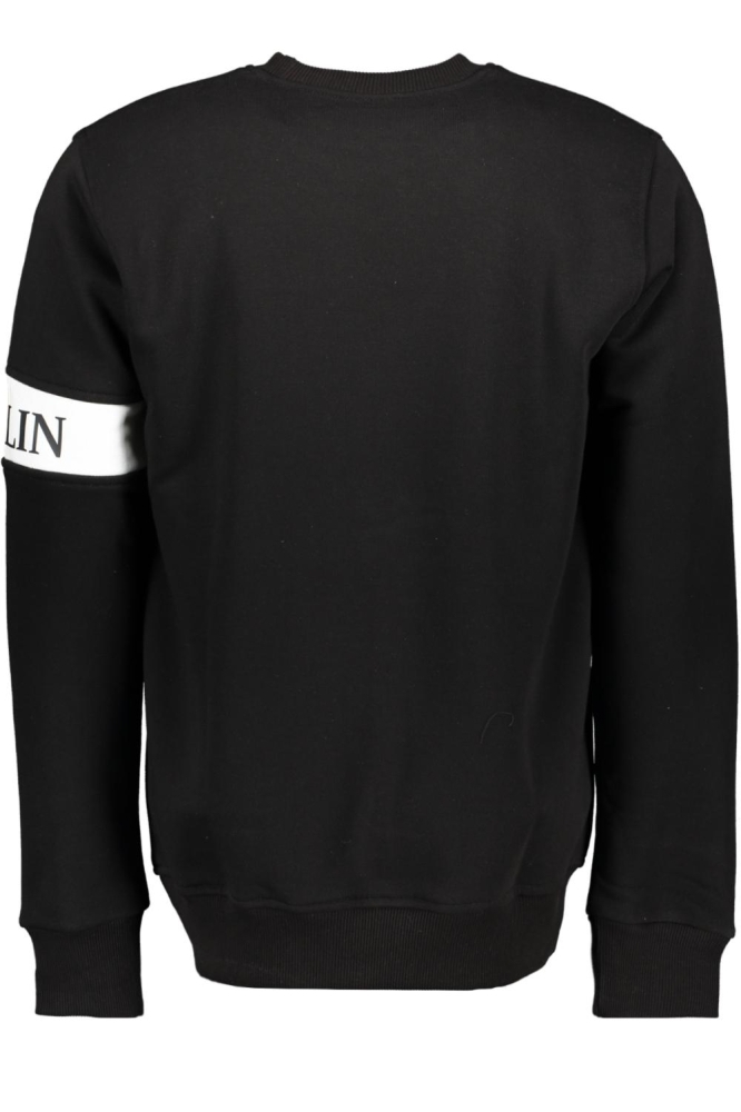 Ballin zwarte heren sweater | Achteraanzicht