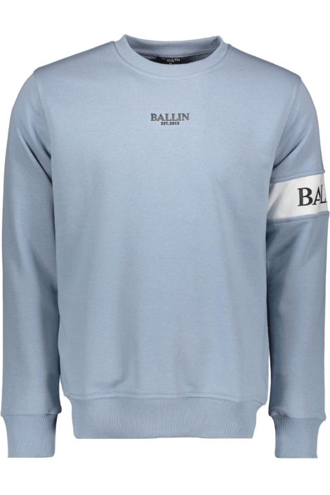 Ballin blauwe dames sweater | Vooraanzicht