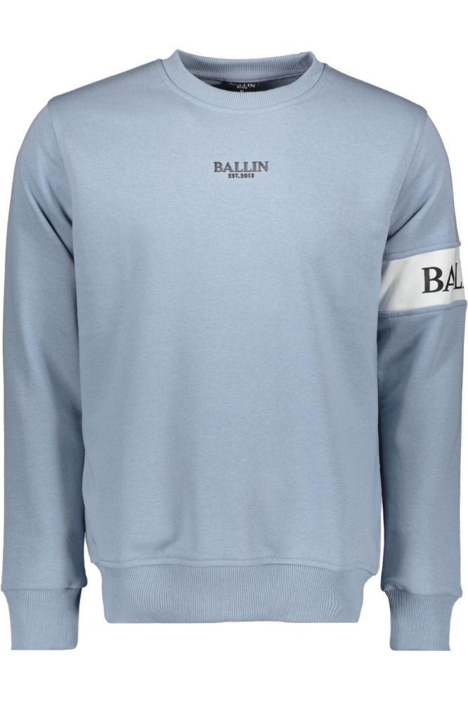 Ballin blauwe dames sweater | Vooraanzicht