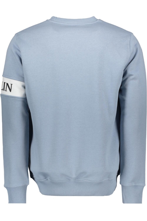 Ballin blauwe dames sweater | Achteraanzicht
