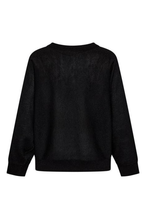 Freequent zwarte dames trui | Achteraanzicht