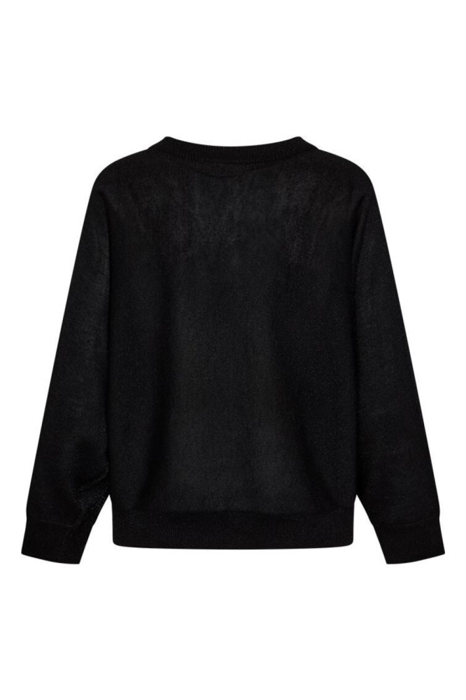 Freequent zwarte dames trui | Achteraanzicht