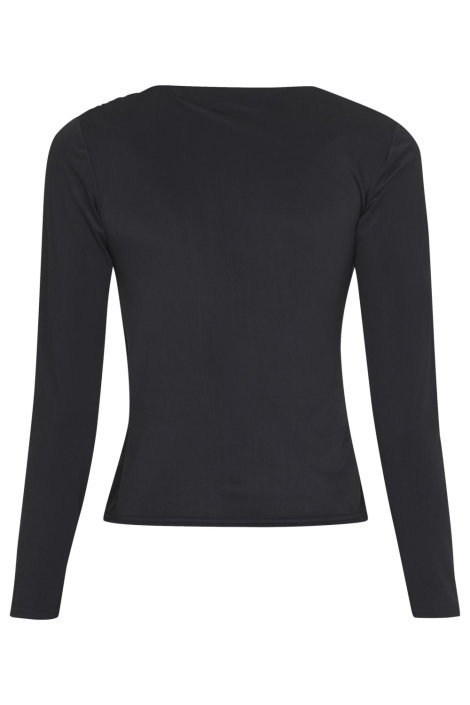 SisterS point zwarte dames t-shirt | Achteraanzicht