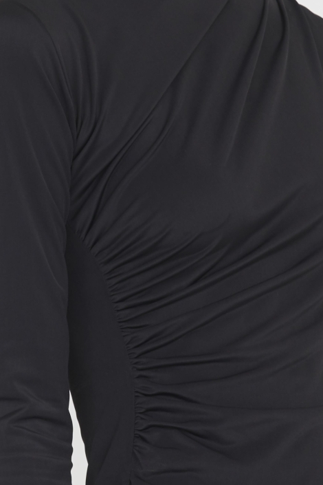 SisterS point zwarte dames t-shirt | Close up