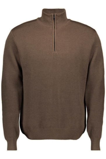 Ballin HALF ZIP KNIT 5201 COFFEE