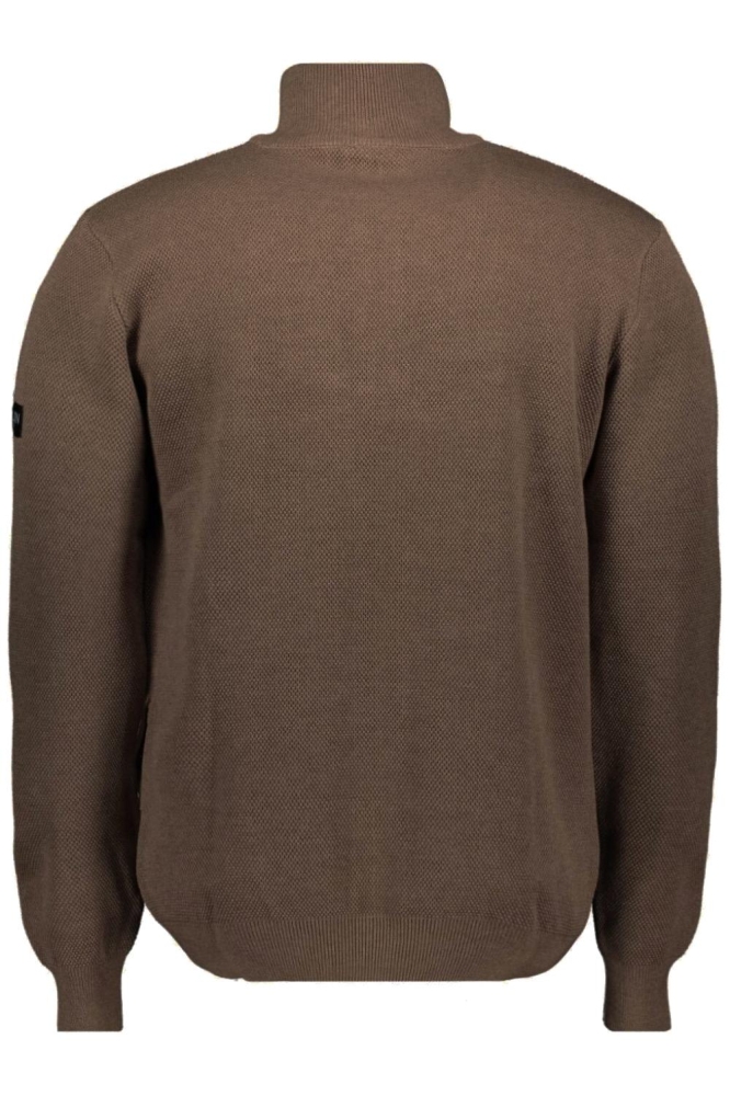 Ballin bruine heren trui | Achteraanzicht