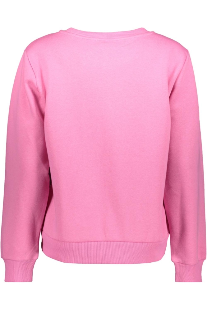 Freequent roze dames sweater | Achteraanzicht