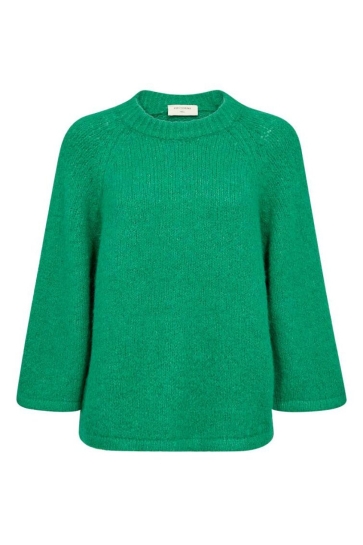 Freequent FQGRSLULU PULLOVER 205507 BRIGHT GREEN MELANGE