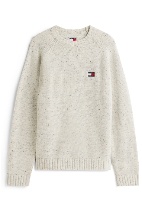 Tommy Jeans grijze heren trui | Vooraanzicht