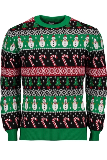 Ballin Trui CHRISTMAS SWEATER 8003 GREEN
