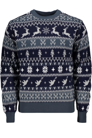 Ballin Trui CHRISTMAS SWEATER 8004 NAVY