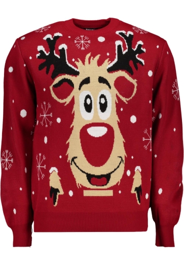 Ballin Trui CHRISTMAS SWEATER 8002 RED