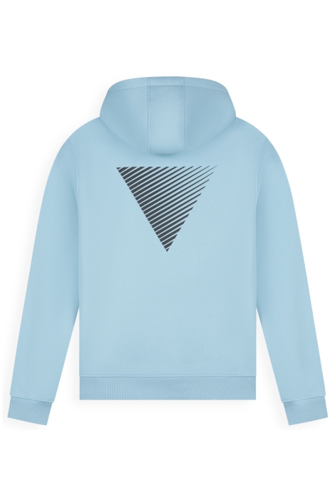 Pure Path blauwe heren sweater | Achteraanzicht