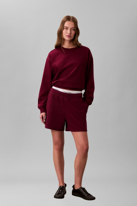 Calvin Klein paarse dames sweater | Model