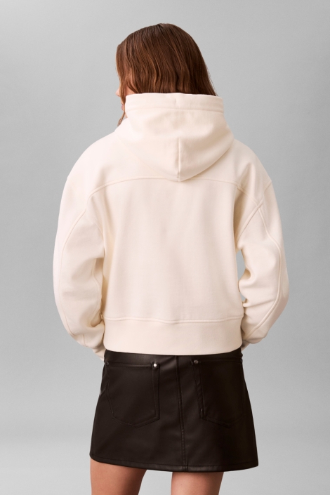 Calvin Klein beige dames sweater | Model achteraanzicht