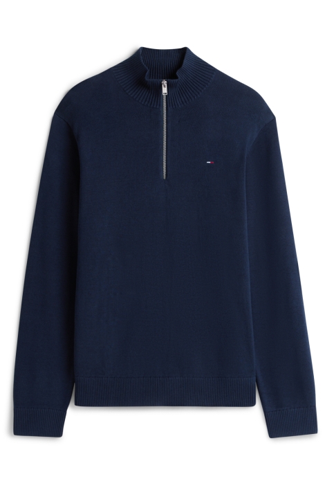 Tommy Jeans blauwe heren trui | Vooraanzicht