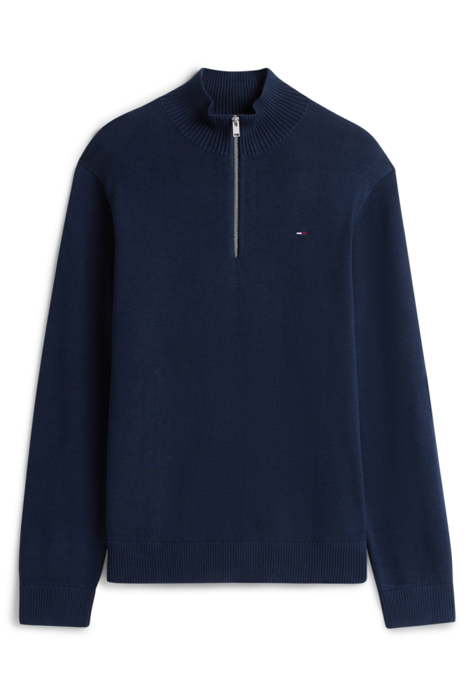 Tommy Jeans blauwe heren trui | Vooraanzicht