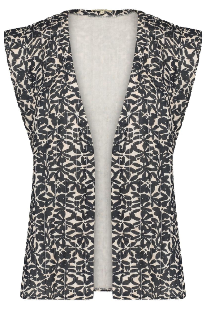 ANNABEL GILET W23 108 1699 Floral fusion