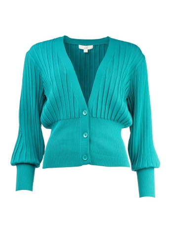 I-coni-K Vest RIVKA CARDIGAN 23S P172 01 206 EMERALD