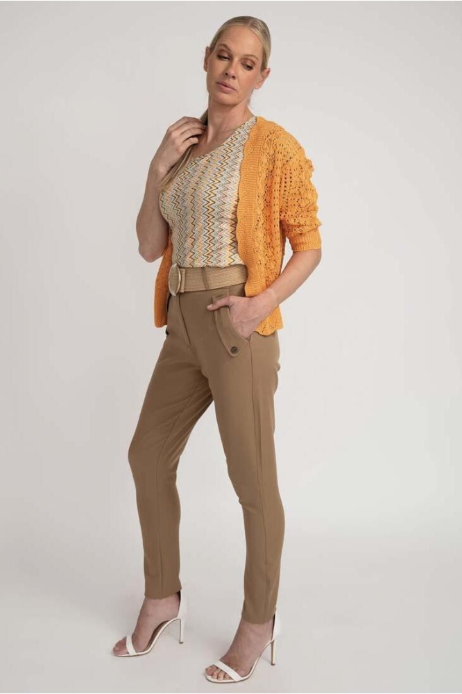 FONNY VEST SU23 65 212 FRESH ORANGE