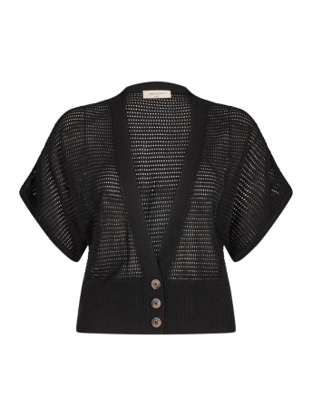 Freequent Vest FQELINA  BO BAT POINTELLE 127094 BLACK